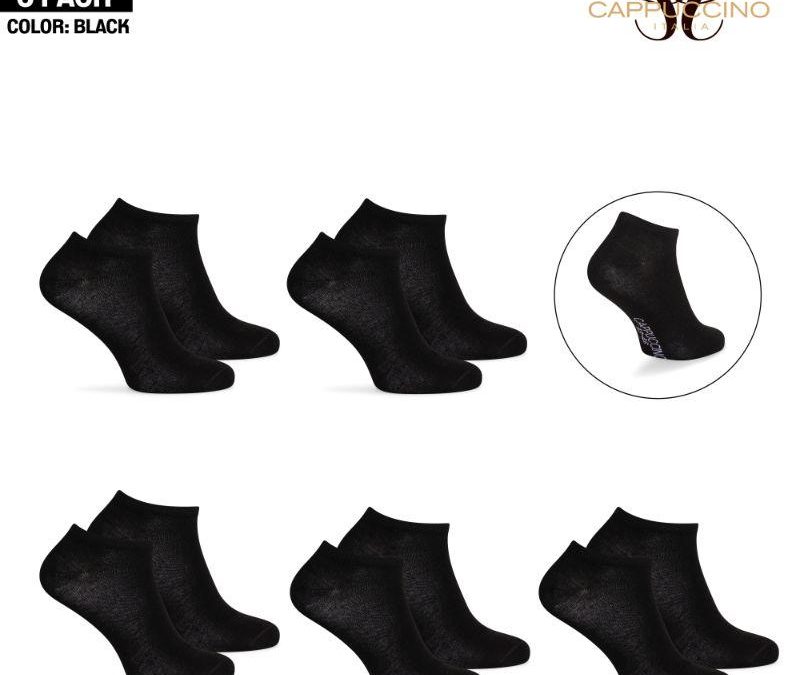 Terni Bamboo Sneaker Socks 5-Pack