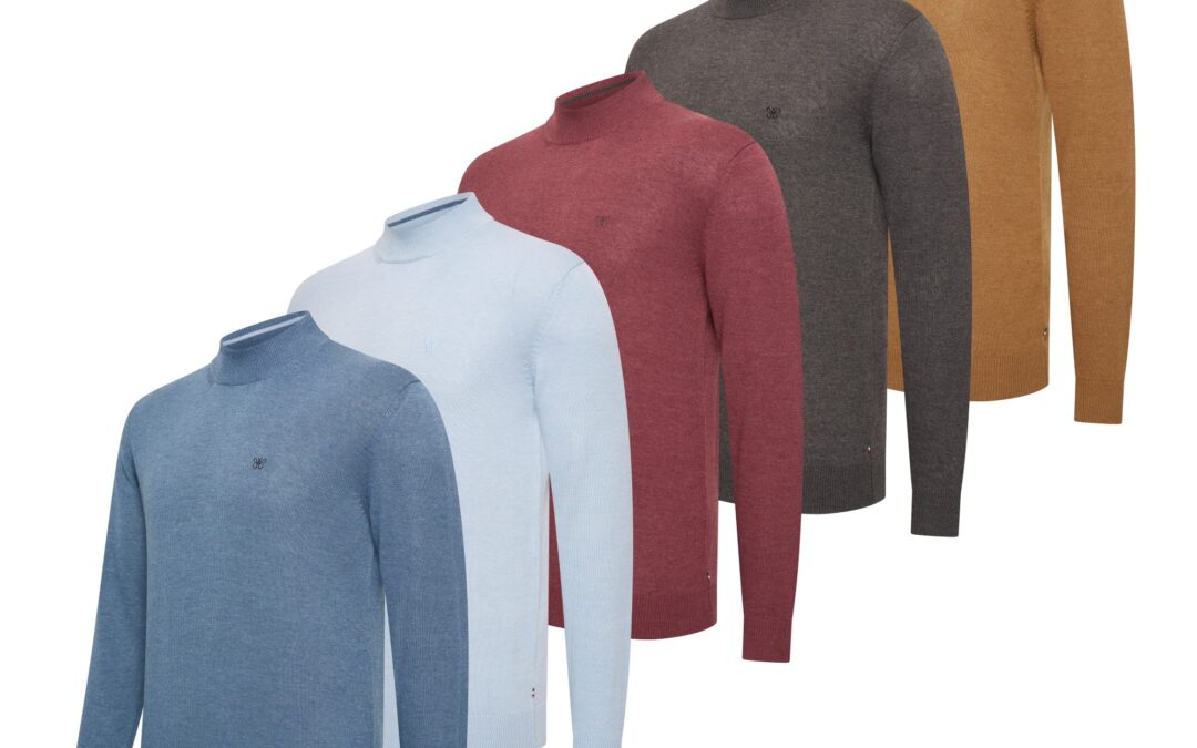 Novara Turtle Neck Melange Pullover