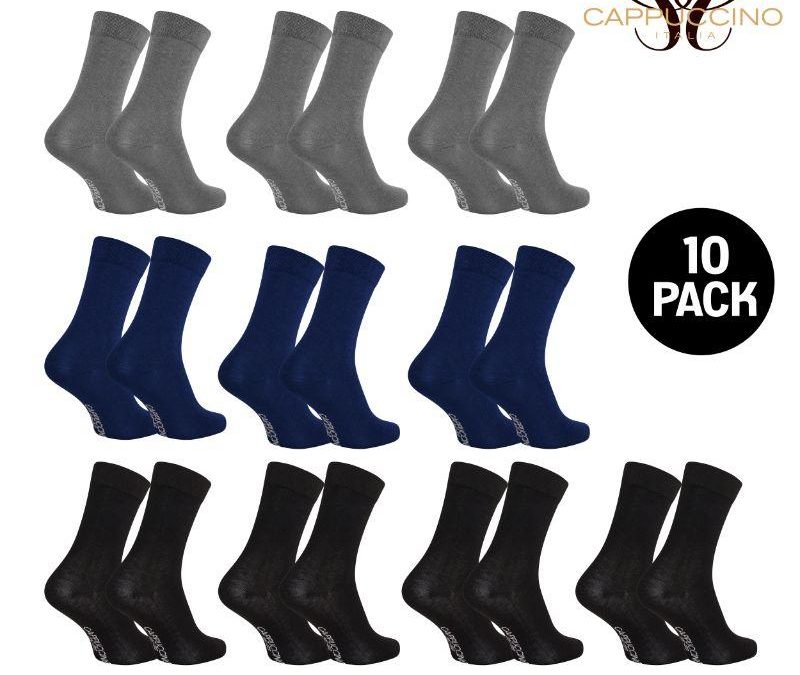Foggia Bamboo Socks 10-Pack