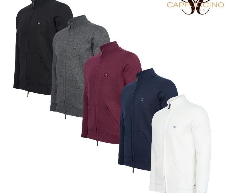 Cappuccino Full Zip Fleece