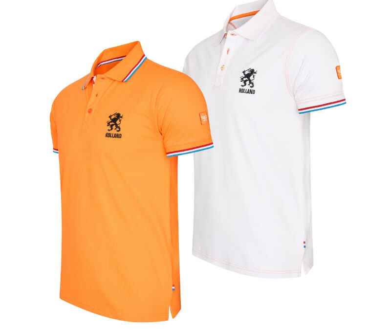 Dutch Lion Polo White