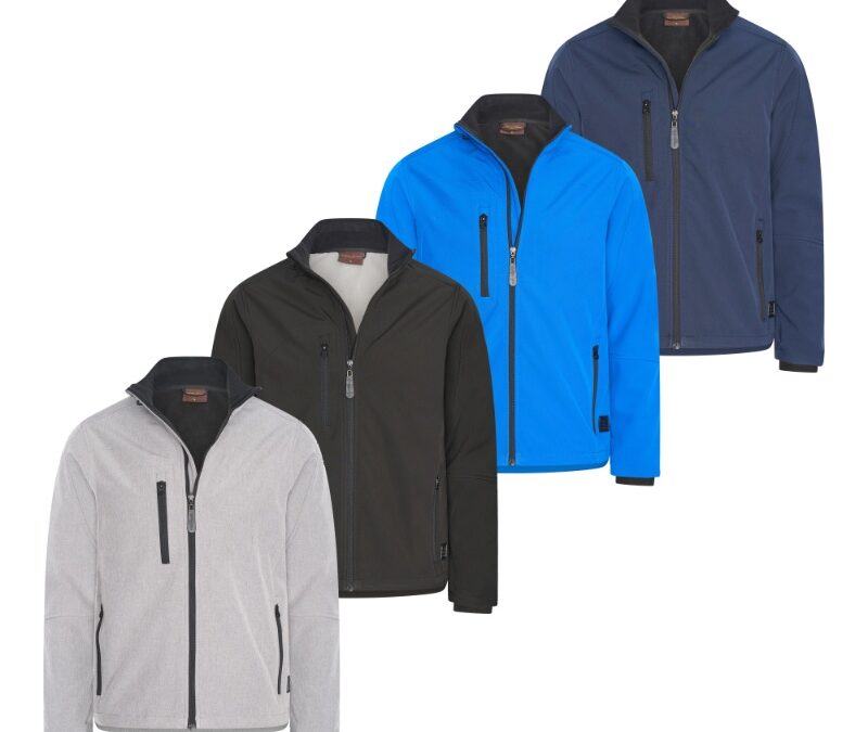 Genova Soft Shell Jackets Full Zip